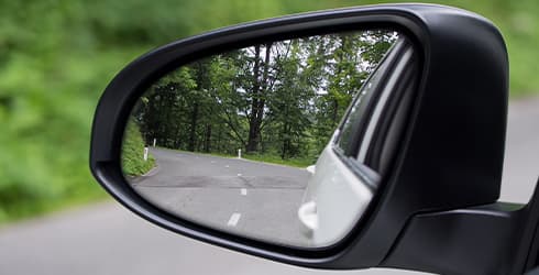 car mirror glass